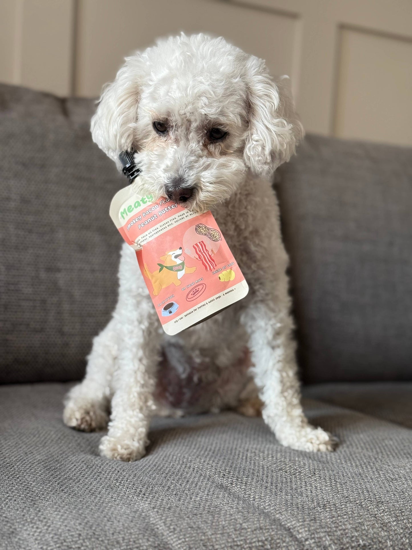 Meaty Licks Pindakaas - Smokey Bacon