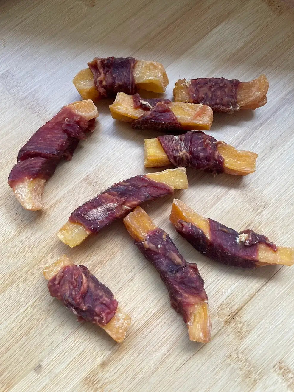 Zoeteaardappelfrietjes met Eend