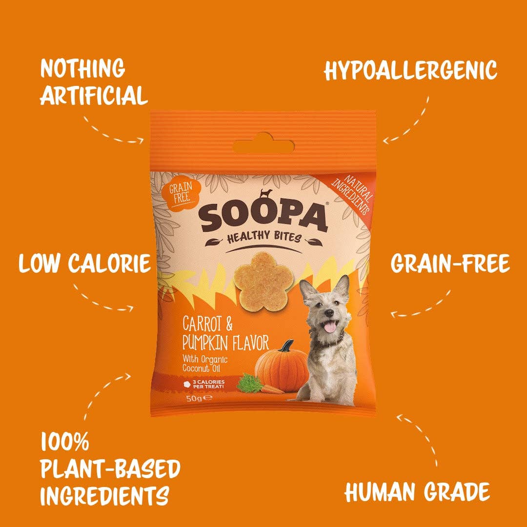 Soopa Bites - Wortel & Pompoen