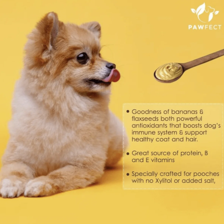 Pawfect Pindakaas - Banaan & Lijnzaad