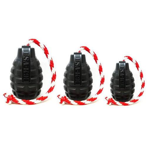 Sodapup K9 Magnum Grenade Chew & Reward Toy