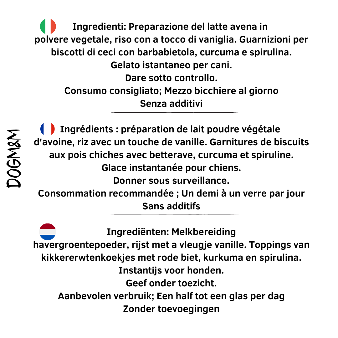 Waniyanpi Hondenijs - DogM&M