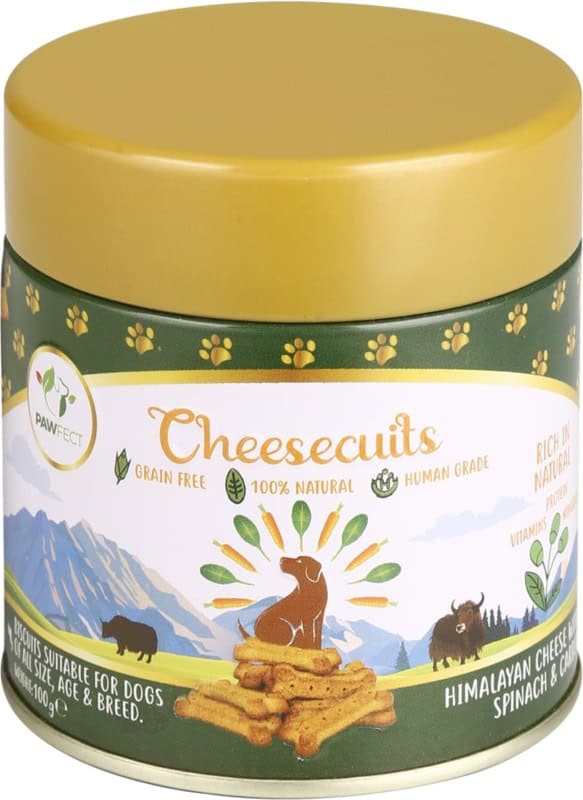 Pawfect Cheesecuits - Spinazie & Wortel
