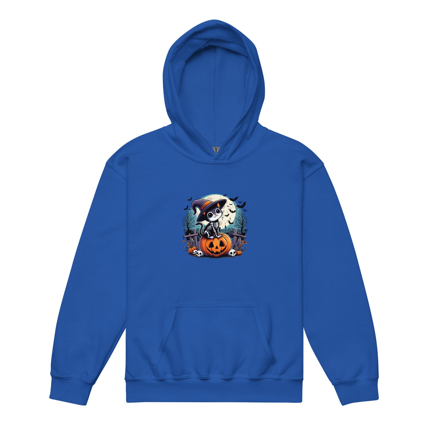 Hoodie Youth - Halloween Cat