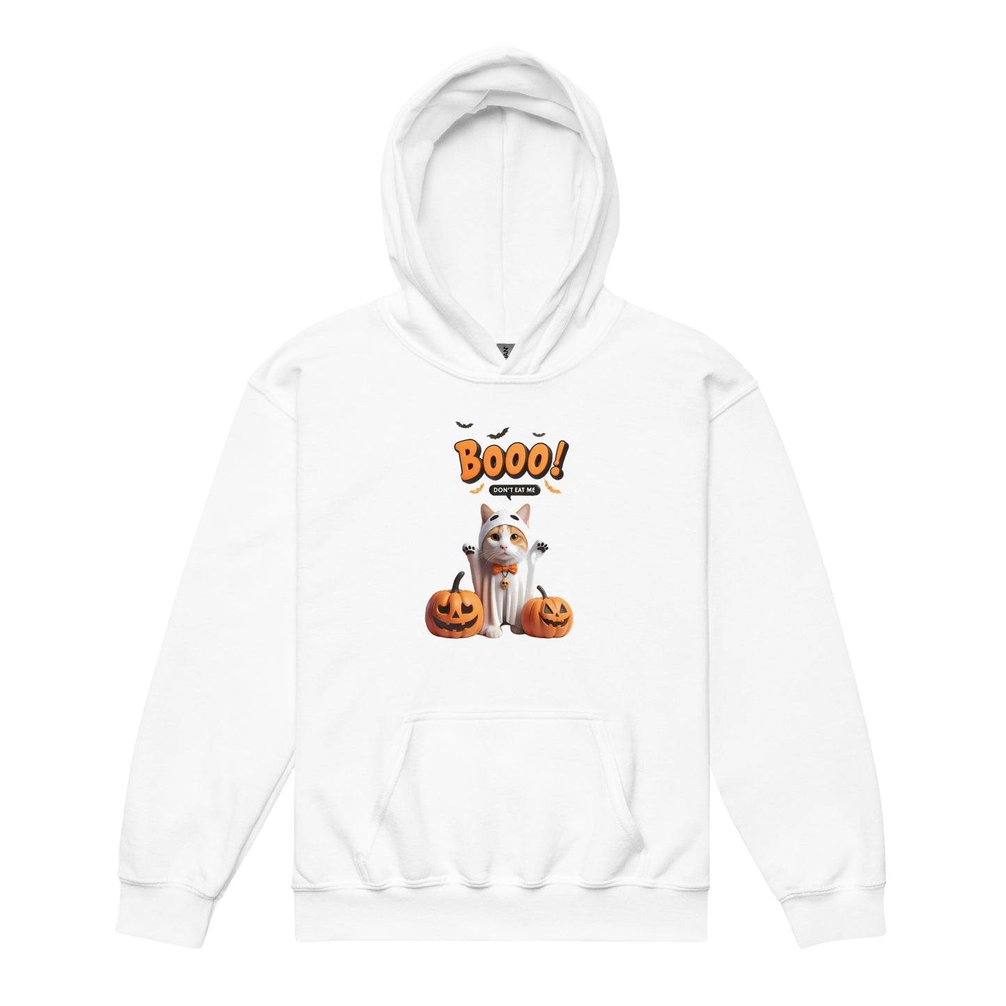 Hoodie Youth - Booo! Cat