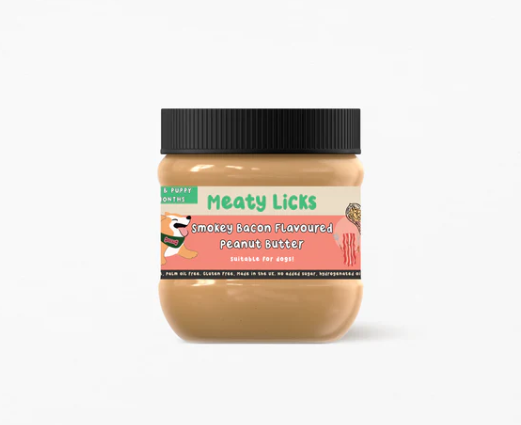 Meaty Licks Pindakaas -  Smokey Bacon