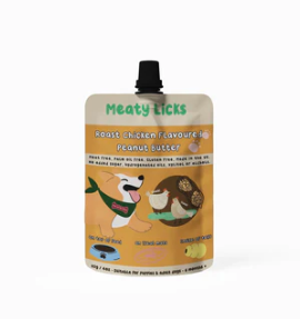 Meaty Licks Pindakaas – Roasted Chicken